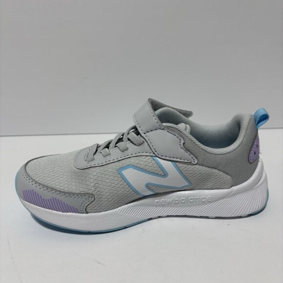 New Balance Kids’ Dynasoft 545 V1 Sneakers Gray, Girls’ Size 13 Wide - Picture 2 of 5